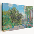 Artist's House at Argenteuil: Monet's Impressionist Garden Wall Art