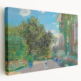 Artist's House at Argenteuil: Monet's Impressionist Garden Wall Art