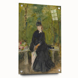 Impressionist Portrait Art - Morisot's "The Artist's Sister in a Park