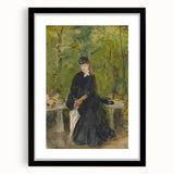 Impressionist Portrait Art - Morisot's "The Artist's Sister in a Park