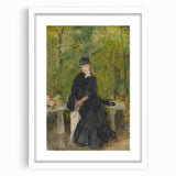 Impressionist Portrait Art - Morisot's "The Artist's Sister in a Park