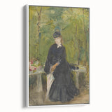 Impressionist Portrait Art - Morisot's "The Artist's Sister in a Park