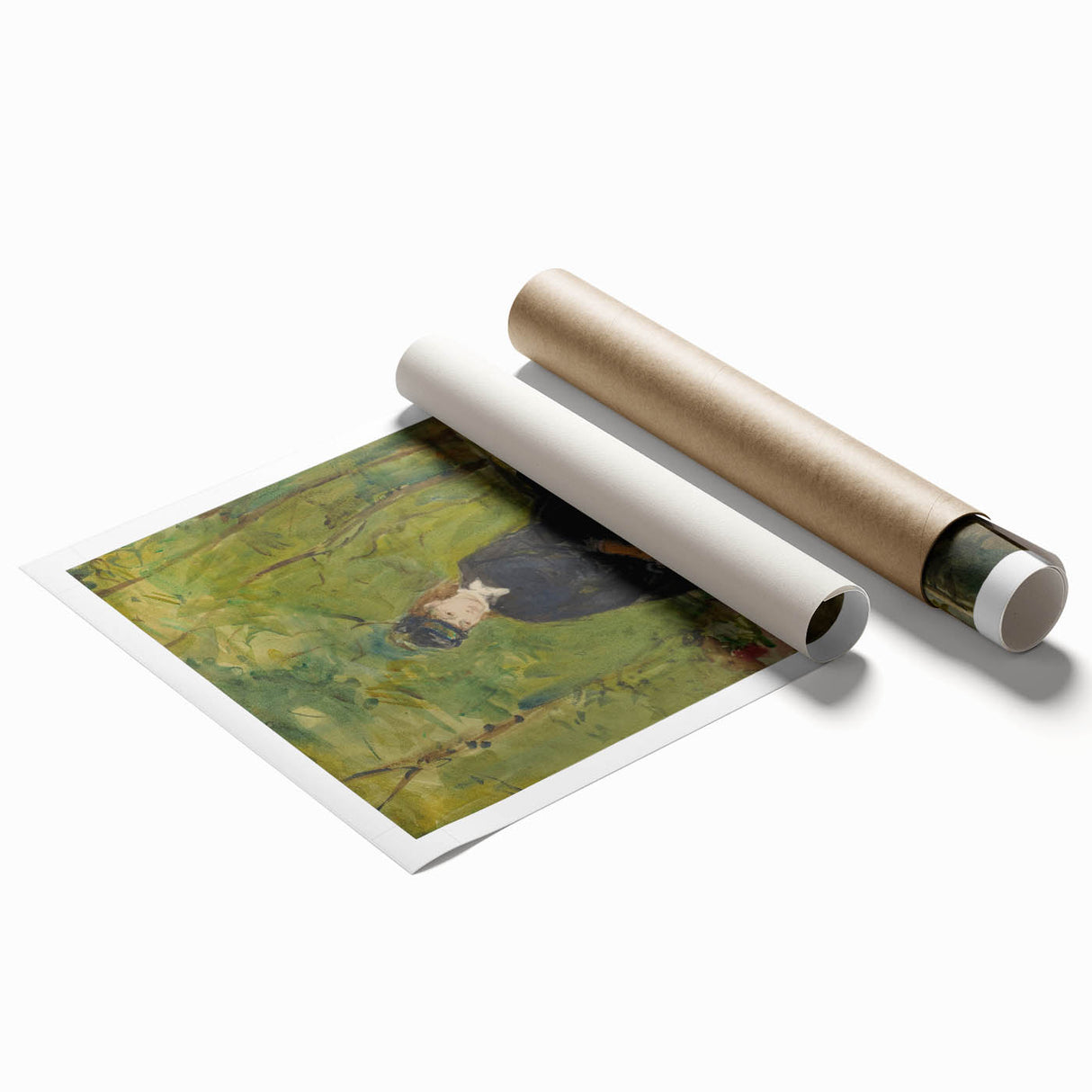 Impressionist Portrait Art - Morisot's "The Artist's Sister in a Park