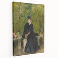 Impressionist Portrait Art - Morisot's "The Artist's Sister in a Park