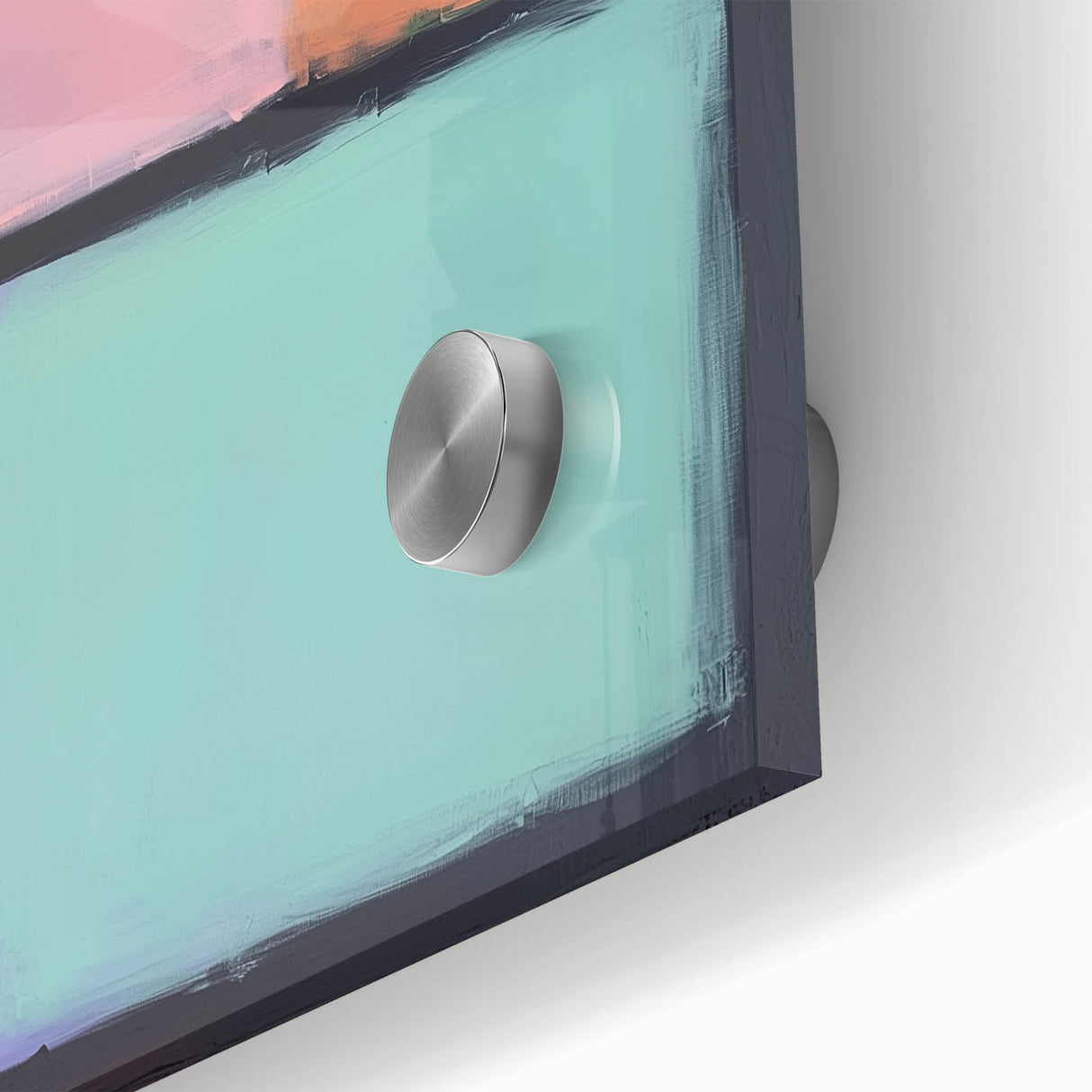 Minimalist Abstract Color Block Living Room Wall Art – Canvas