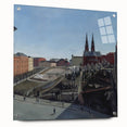 Urban Art Deco Wall Art – 1920s Cityscape with Vintage Charm