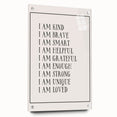Kids Affirmation Nursery Wall Art – Baby Room Decor & Motivational Print
