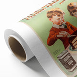 Retro Hershey's Cocoa Poster - Vintage Kitchen Wall Art