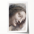 Leonardo da Vinci: The Head of the Virgin Renaissance Art Print