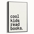 Cool Kids Read Books - Boys Room Wall Art Kids Wall Art Prints