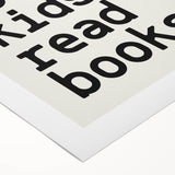 Cool Kids Read Books - Boys Room Wall Art Kids Wall Art Prints