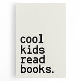Cool Kids Read Books - Boys Room Wall Art Kids Wall Art Prints