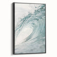Black and white landscape art painting on framed canvas, depicting a serene summer scene, suitable for bedroom decor.
