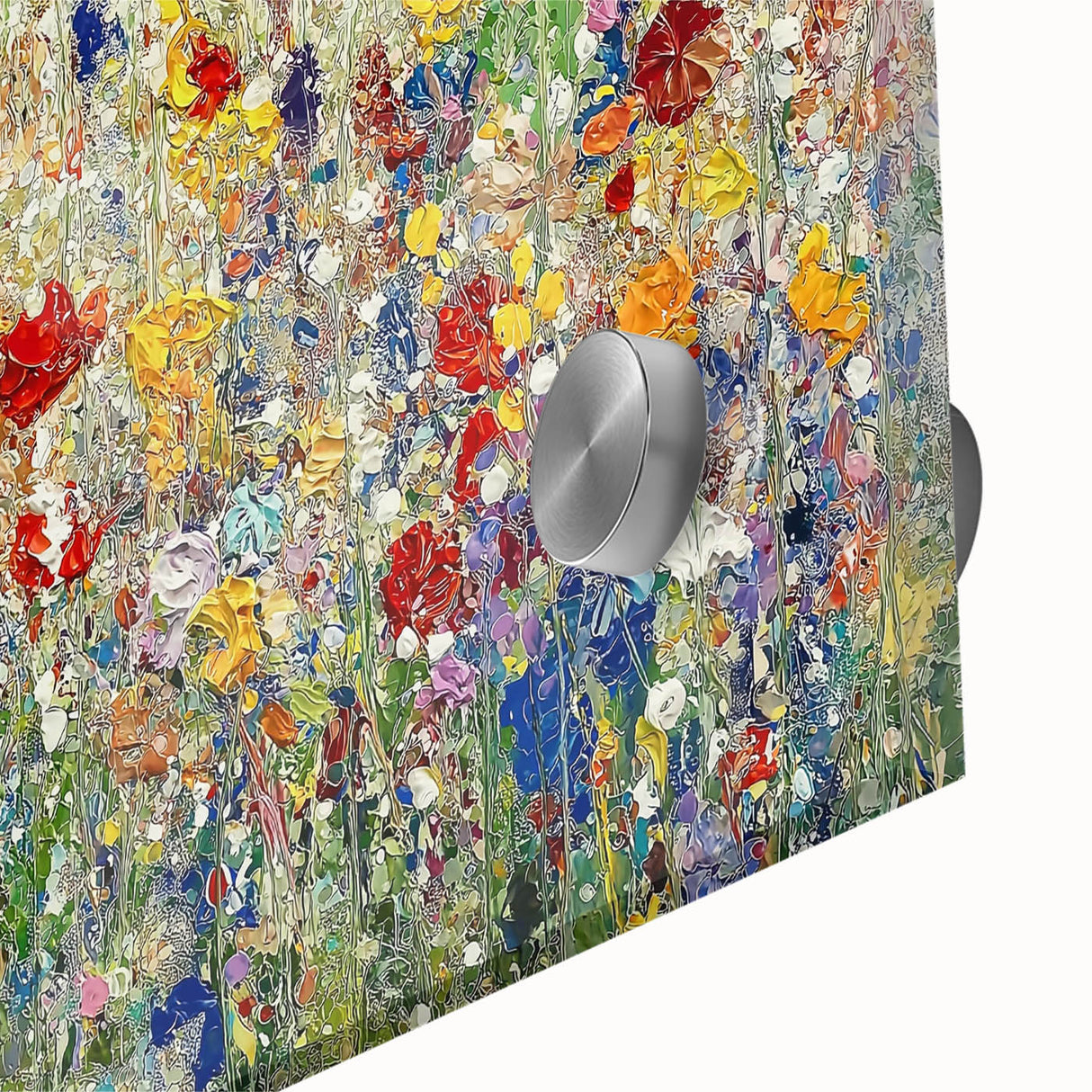 Vibrant Wildflower Meadow – Modern Canvas & Framed Wall Art