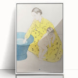 Impressionist Portrait Art - Mary Cassatt's "The Bath" Print
