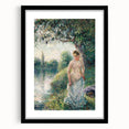 Impressionist Landscape Art - Pissarro's "The Bather" Print