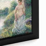 Impressionist Landscape Art - Pissarro's "The Bather" Print