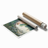 Impressionist Landscape Art - Pissarro's "The Bather" Print