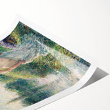 Impressionist Landscape Art - Pissarro's "The Bather" Print