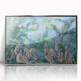 The Bathers: Paul Cézanne's Post-Impressionist Masterpiece Wall Art