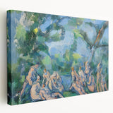 The Bathers: Paul Cézanne's Post-Impressionist Masterpiece Wall Art