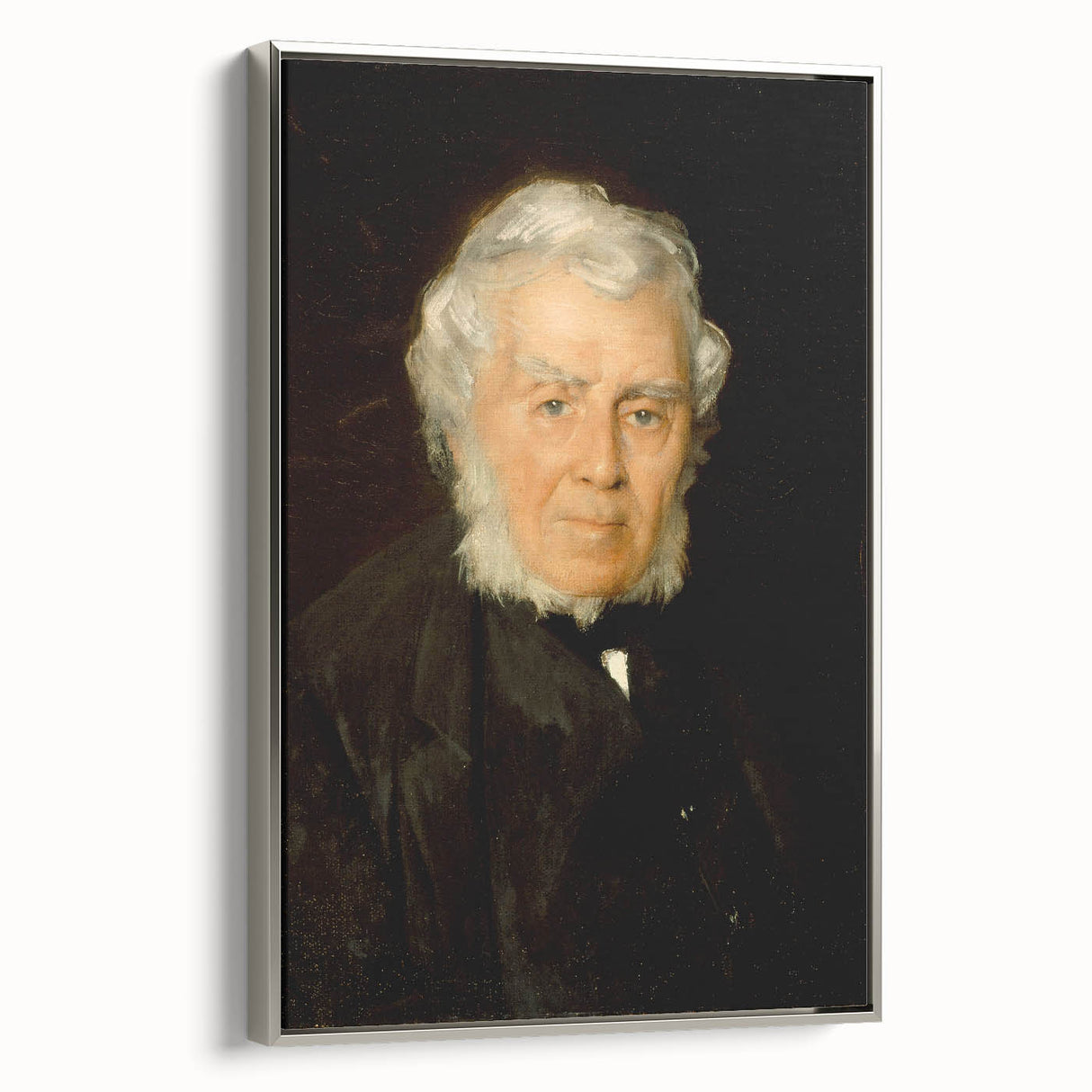 Modern Wall Art - Classic Portrait of Robert Walter Weir in Neutral Tones