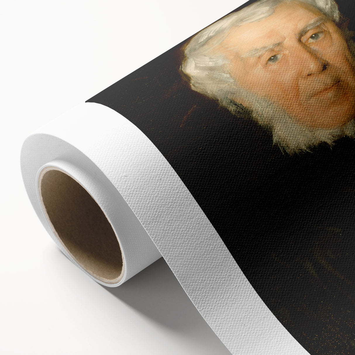Modern Wall Art - Classic Portrait of Robert Walter Weir in Neutral Tones