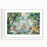 Impressionism Wall Art – The Battle of Love by Paul Cézanne Print
