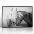 Framed acrylic artwork featuring a stylized animal design with vibrant colors and intricate details, showcased against a sleek black frame, perfect for modern decor.