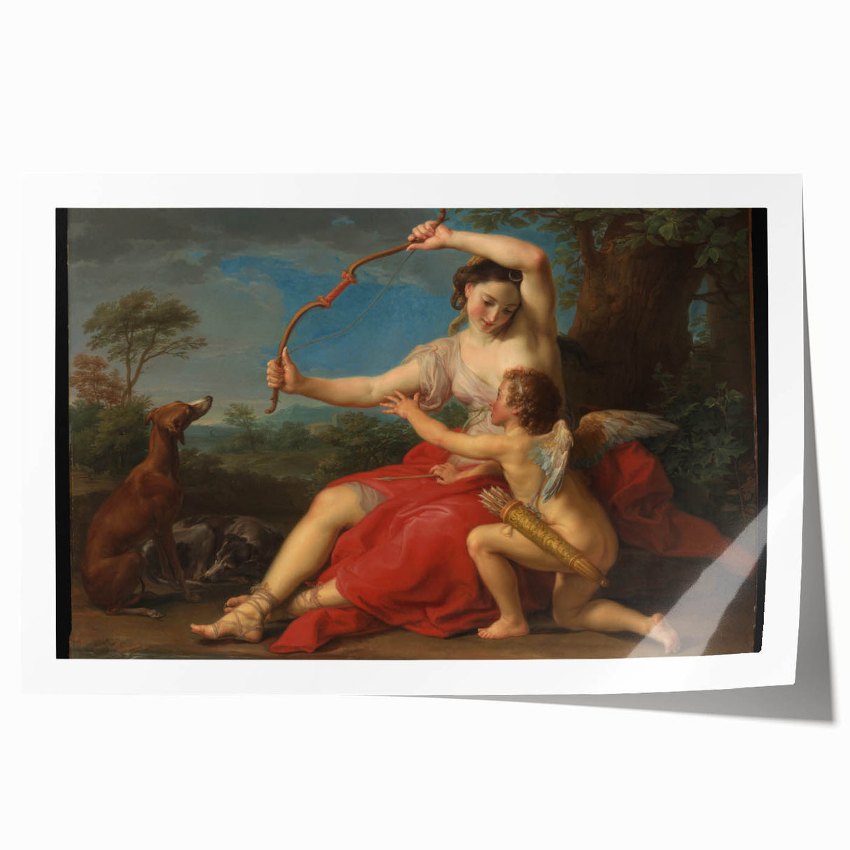 Baroque and Rococo Wall Art – Elegant Historical Art Print
