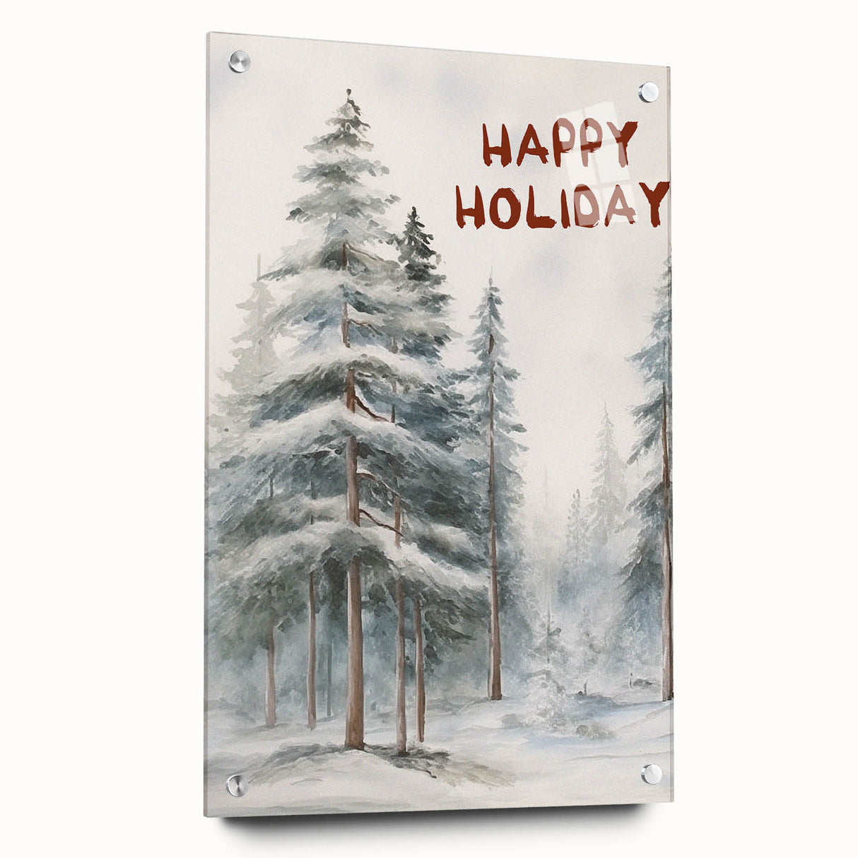 Winter Wonderland Holiday Wall Decor for Seasonal Charm - Christmas Canvas Art