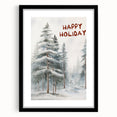 Winter Wonderland Holiday Wall Decor for Seasonal Charm - Christmas Canvas Art