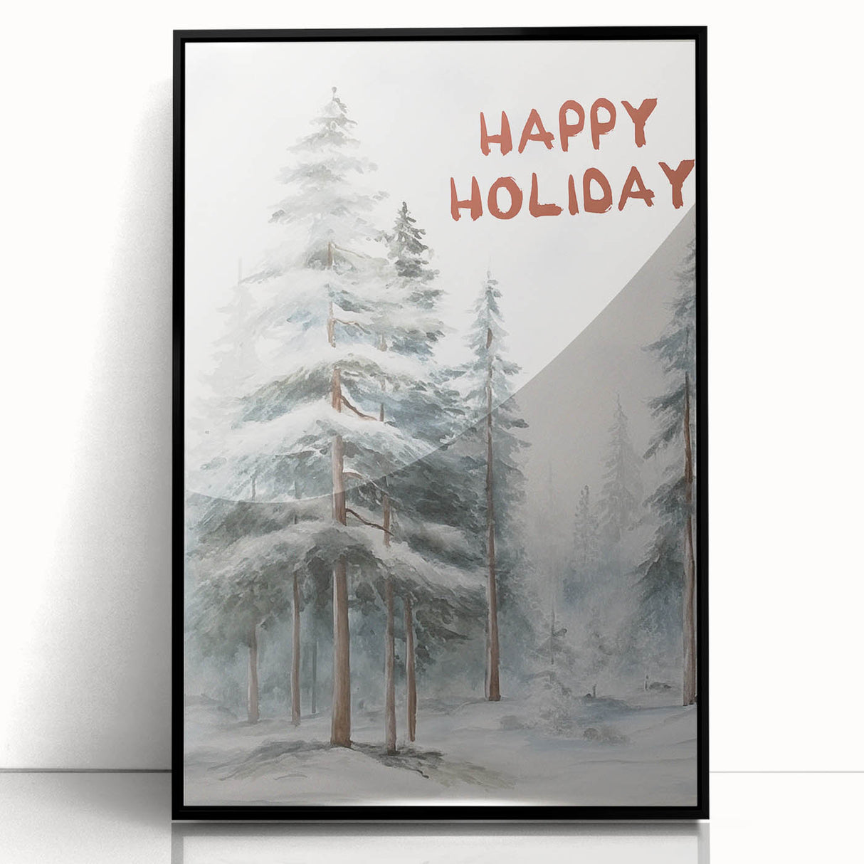 Winter Wonderland Holiday Wall Decor for Seasonal Charm - Christmas Canvas Art