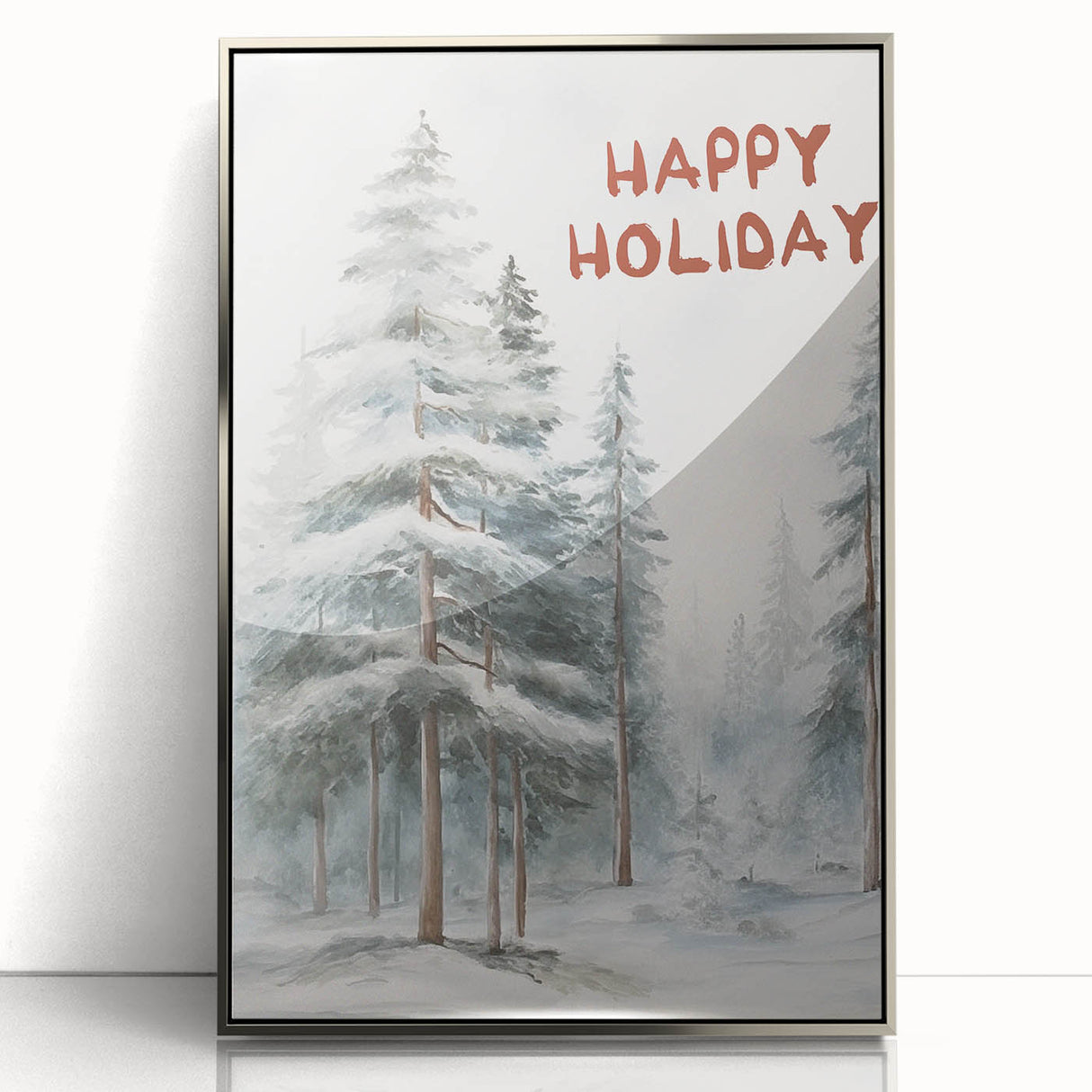 Winter Wonderland Holiday Wall Decor for Seasonal Charm - Christmas Canvas Art