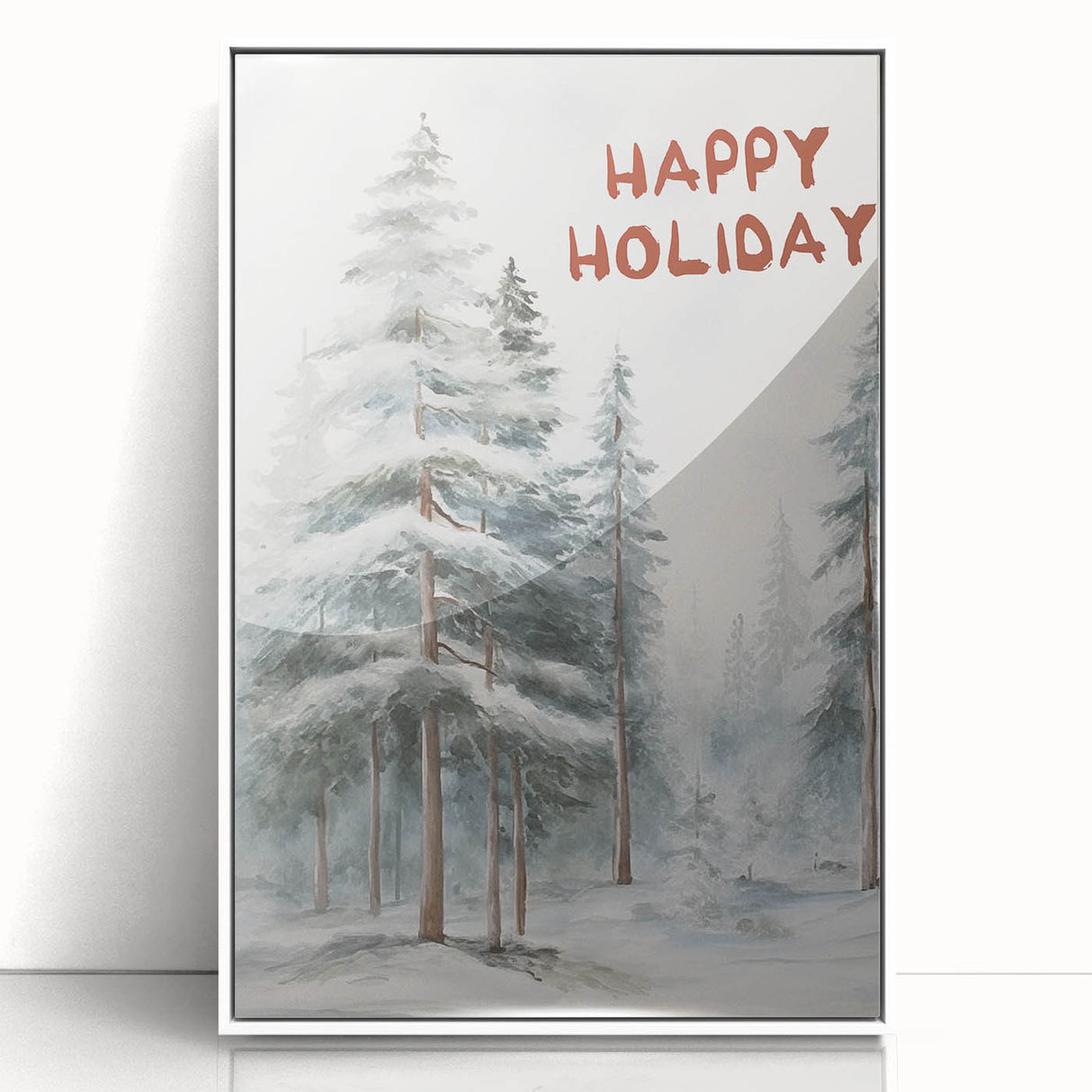 Winter Wonderland Holiday Wall Decor for Seasonal Charm - Christmas Canvas Art