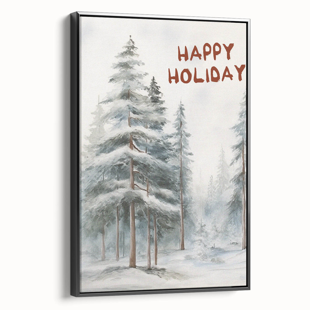 Winter Wonderland Holiday Wall Decor for Seasonal Charm - Christmas Canvas Art