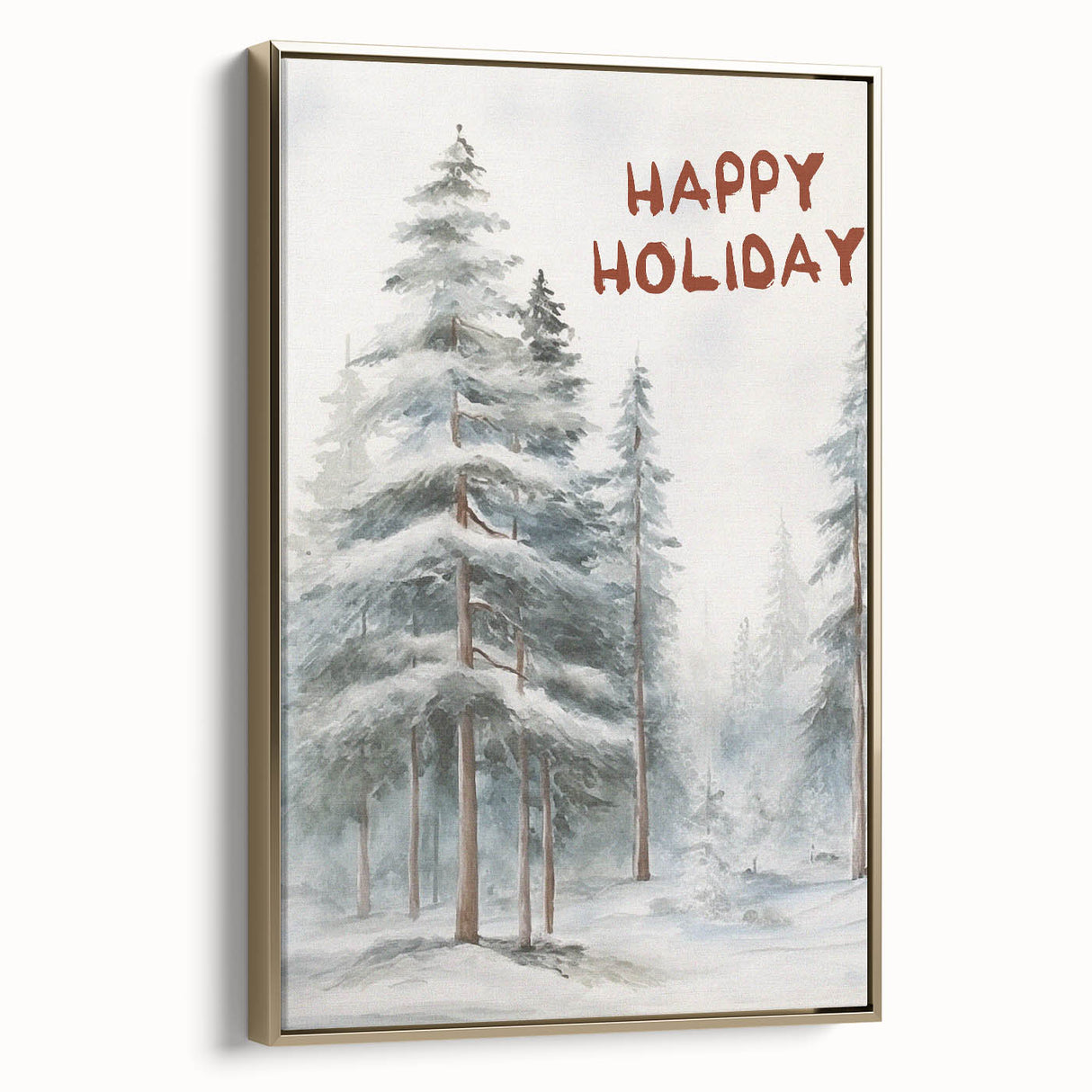 Winter Wonderland Holiday Wall Decor for Seasonal Charm - Christmas Canvas Art