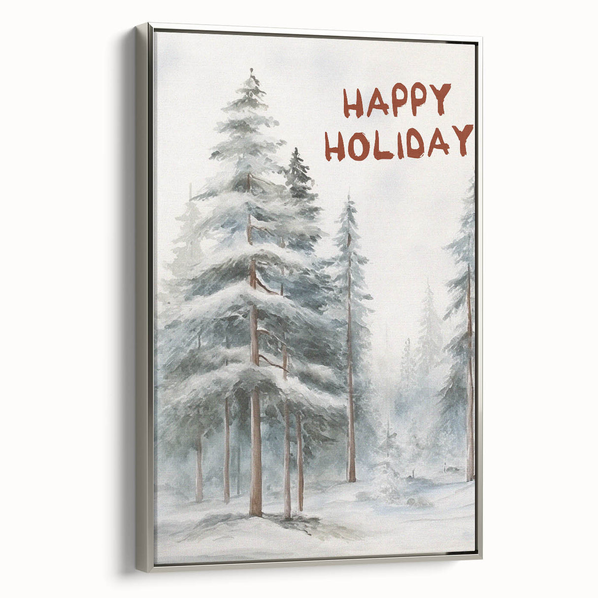 Winter Wonderland Holiday Wall Decor for Seasonal Charm - Christmas Canvas Art