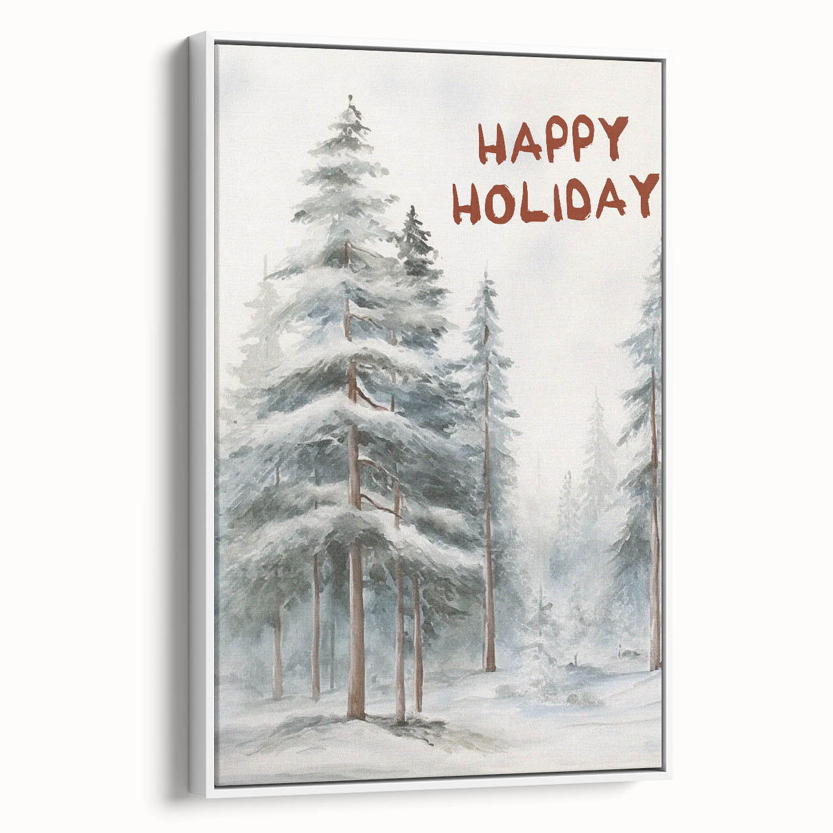 Winter Wonderland Holiday Wall Decor for Seasonal Charm - Christmas Canvas Art