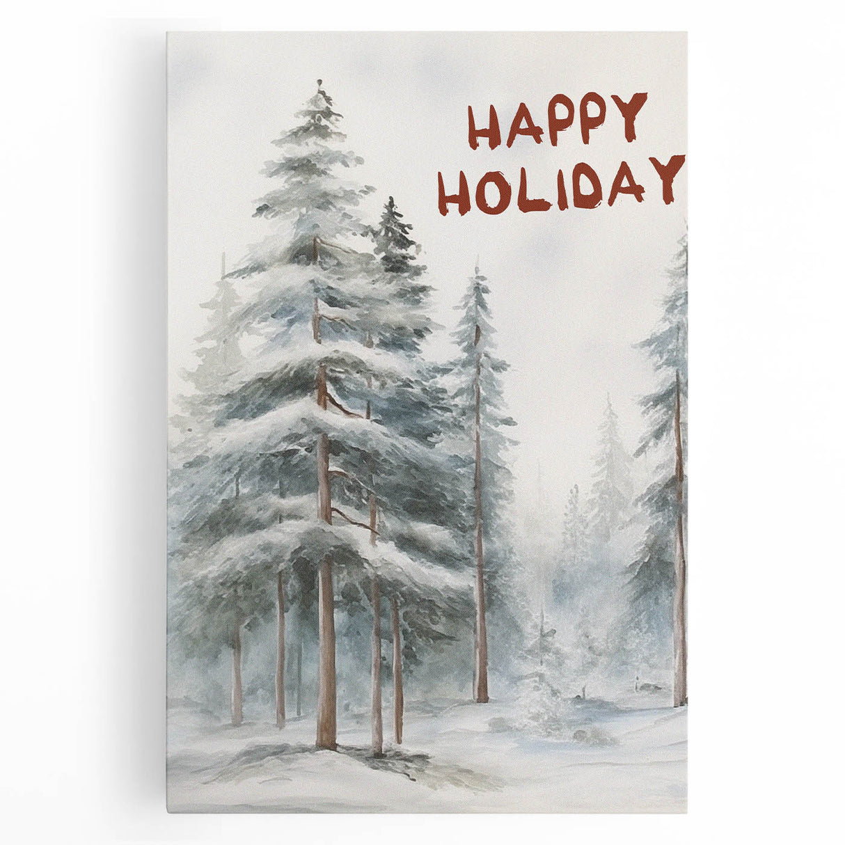 Winter Wonderland Holiday Wall Decor for Seasonal Charm - Christmas Canvas Art