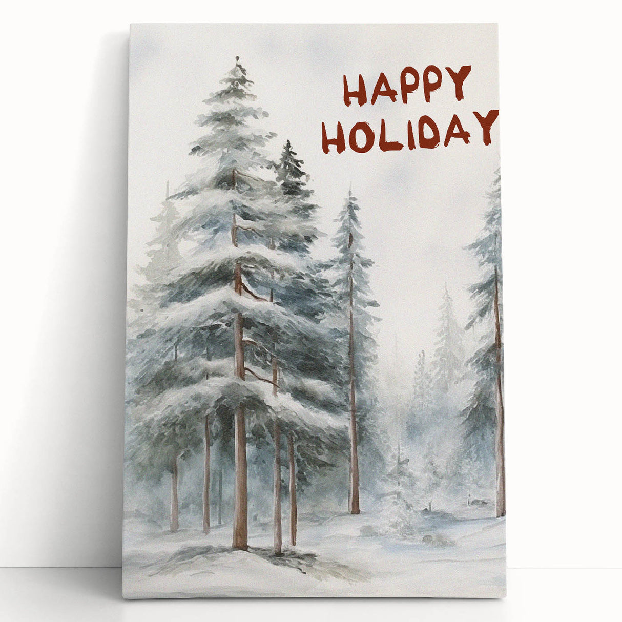Winter Wonderland Holiday Wall Decor for Seasonal Charm - Christmas Canvas Art