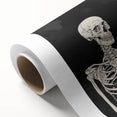 Spooky Wall Art - Trio of Skeletons Halloween Canvas Print
