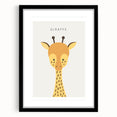 Giraffe Nursery Wall Art - Baby Room Decor for Kids