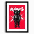 Vibrant Pop Art Wall Art – Unique KAWS-Inspired Canvas