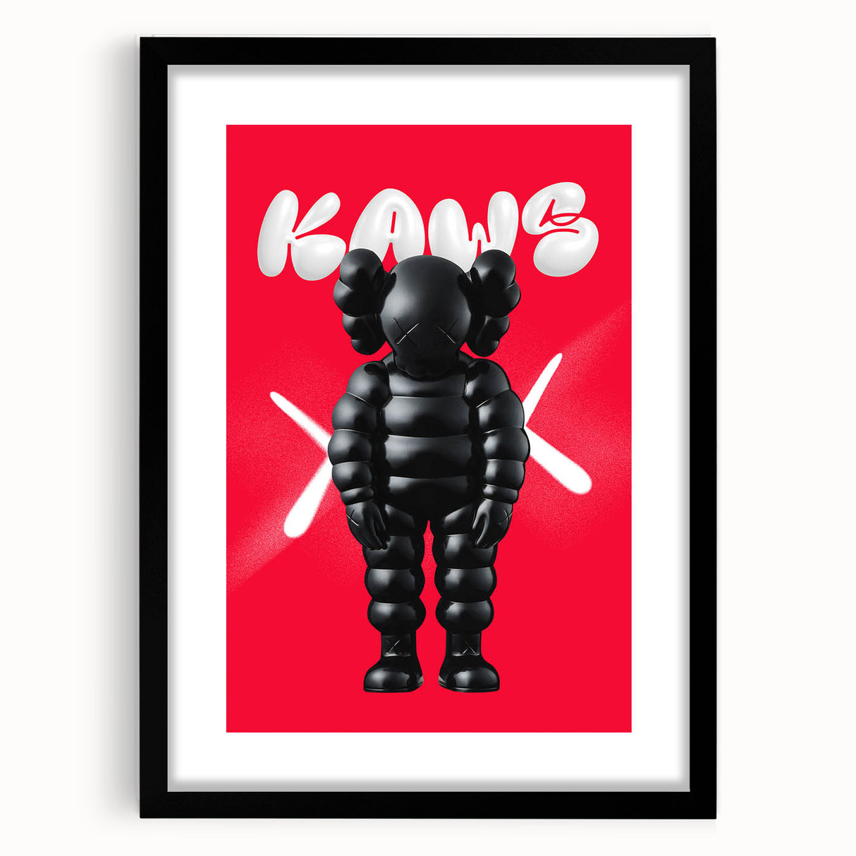 Vibrant Pop Art Wall Art – Unique KAWS-Inspired Canvas