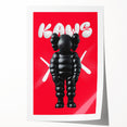 Vibrant Pop Art Wall Art – Unique KAWS-Inspired Canvas