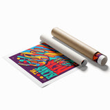 The Black Keys Concert Poster Art – Psychedelic Rock Wall Decor