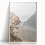 Art deco poster of a stylized summer scene in vibrant colors on white acrylic, ideal for nursery wall art.