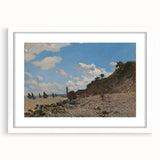 The Beach at Honfleur: Claude Monet's Impressionist Seascape Art