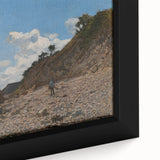 The Beach at Honfleur: Claude Monet's Impressionist Seascape Art